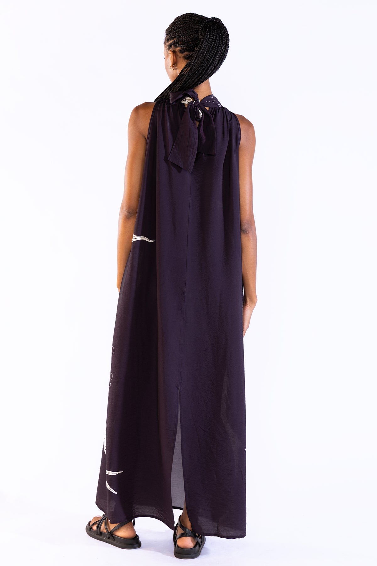 Vestito Halter Michu Sirena Nero