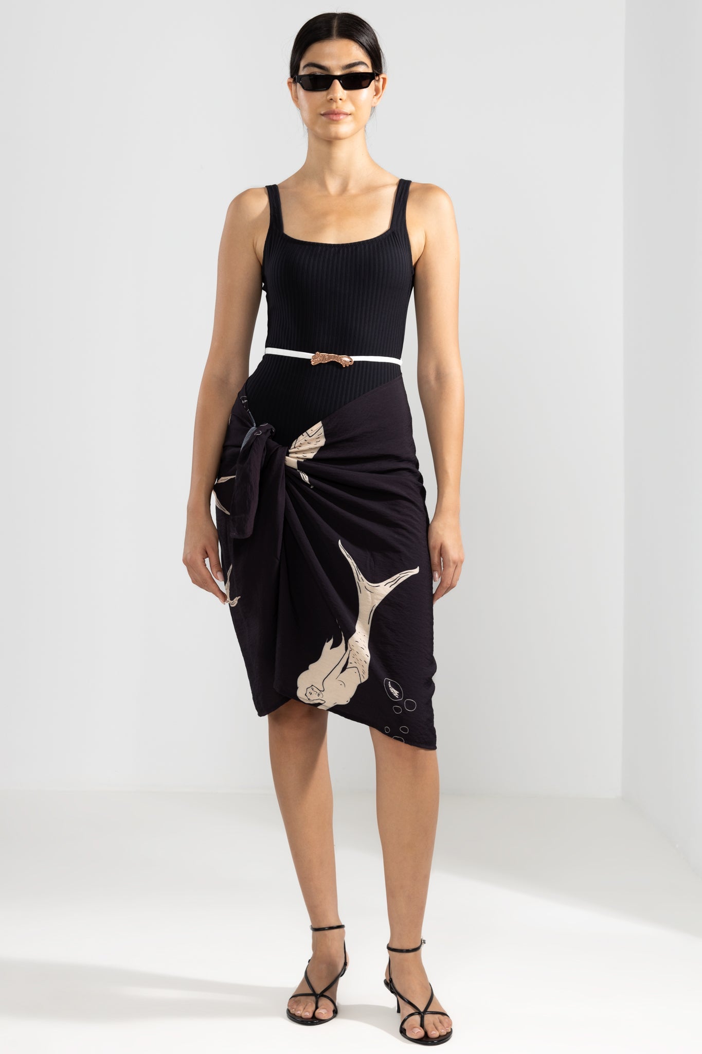 Square Neck Swimsuit | Polonio