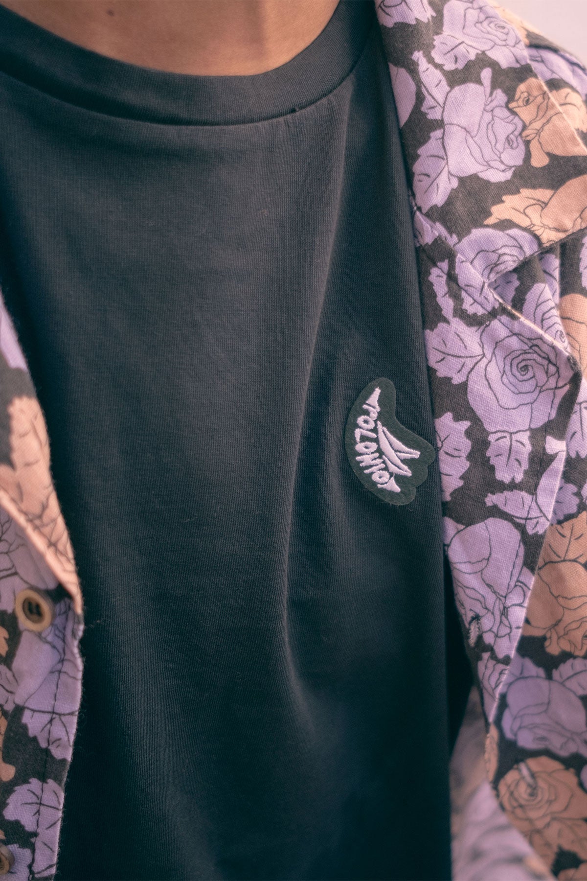 Camiseta Básica Con Logo - Polonio
