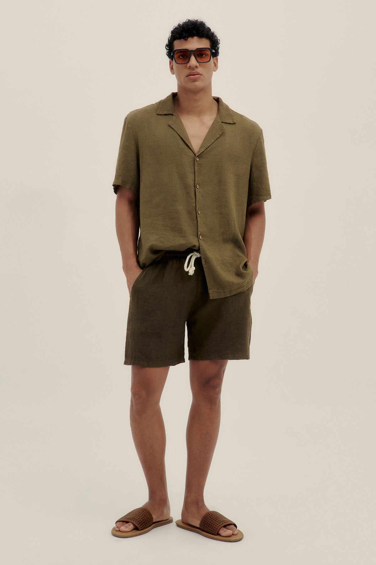 Camisa Camper Boxy Verde - Polonio