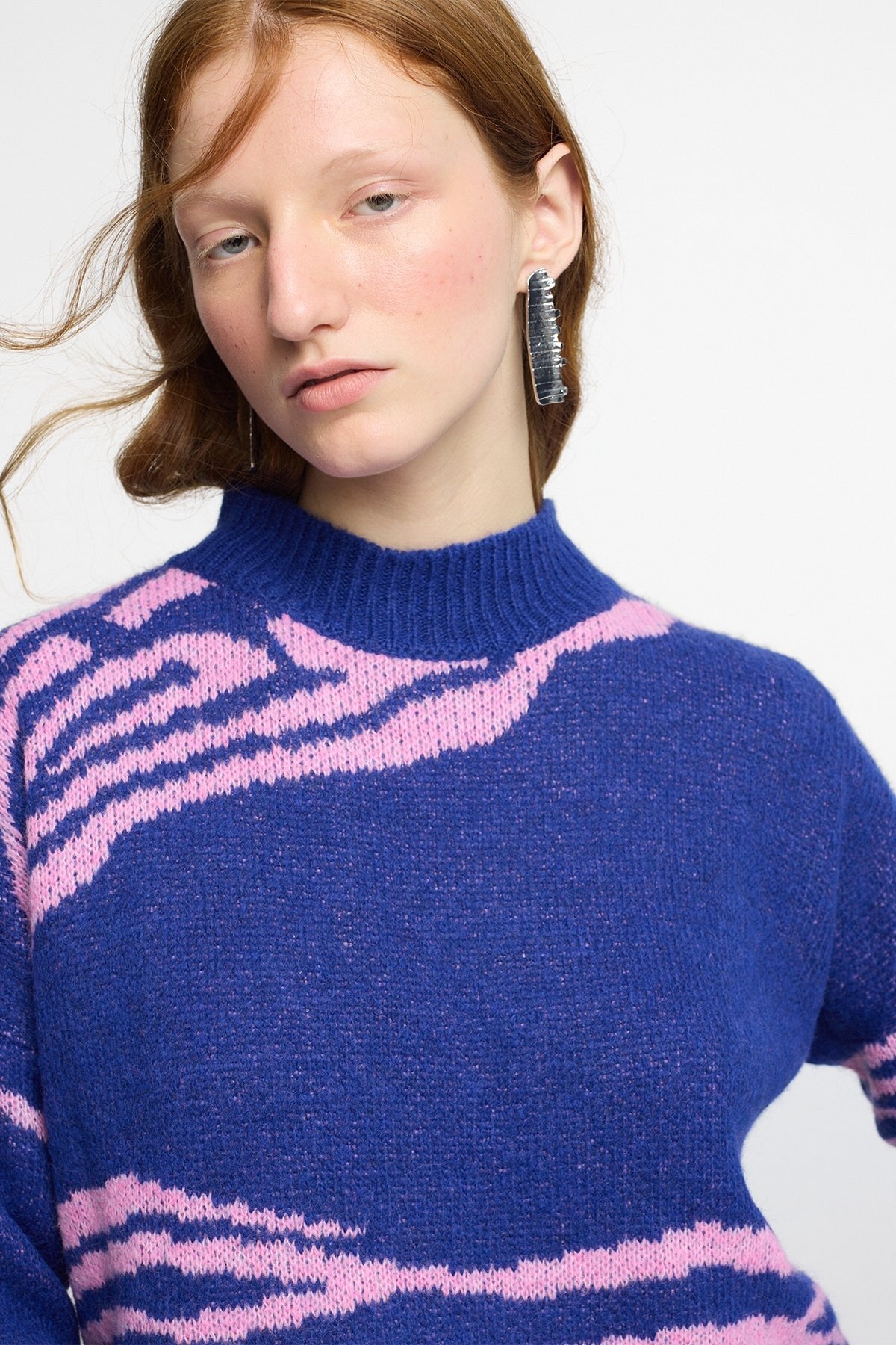 Fefe Sweater Azul - Polonio