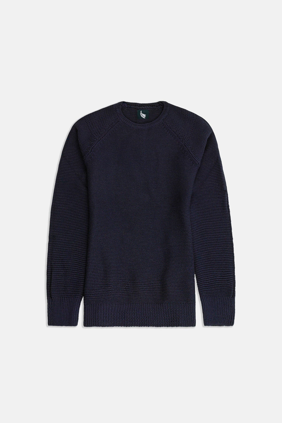 Merino Wool Sweater Navy - Polonio