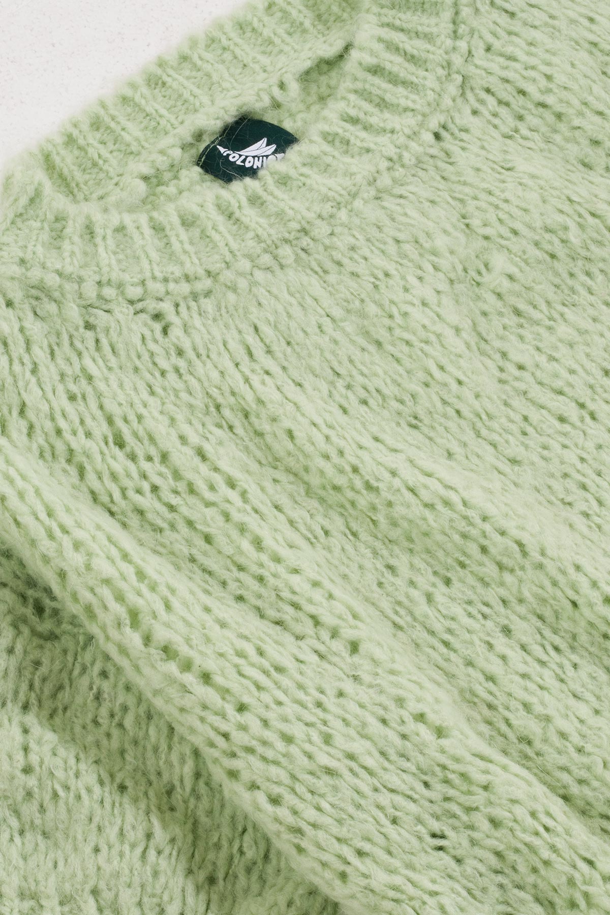 Mica Sweater Pistachio - Polonio