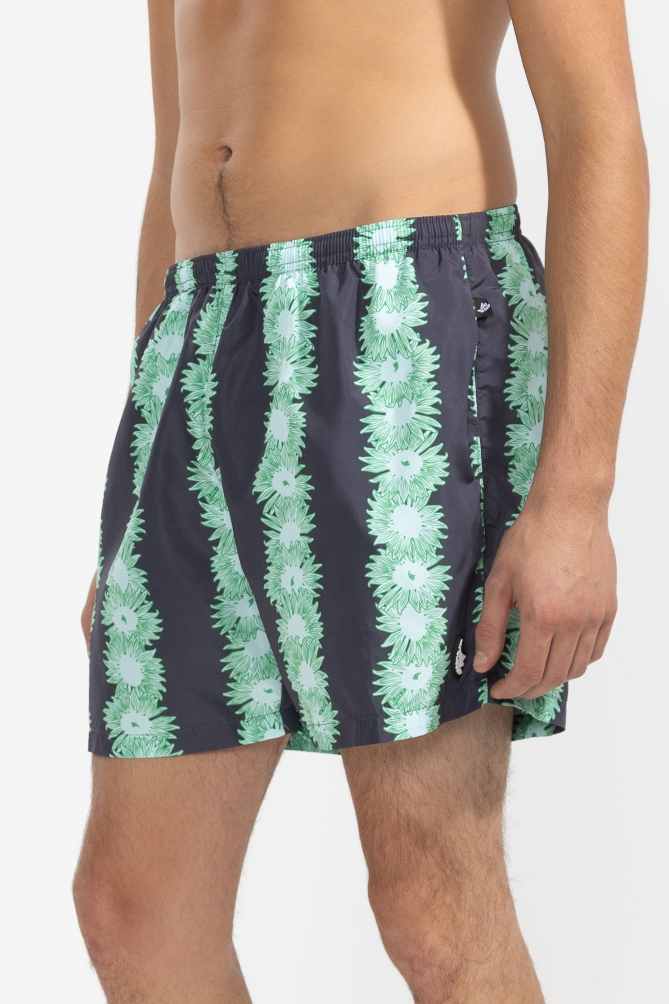 Short de Baño Lover's Bloom Runner Green - Polonio Uruguay