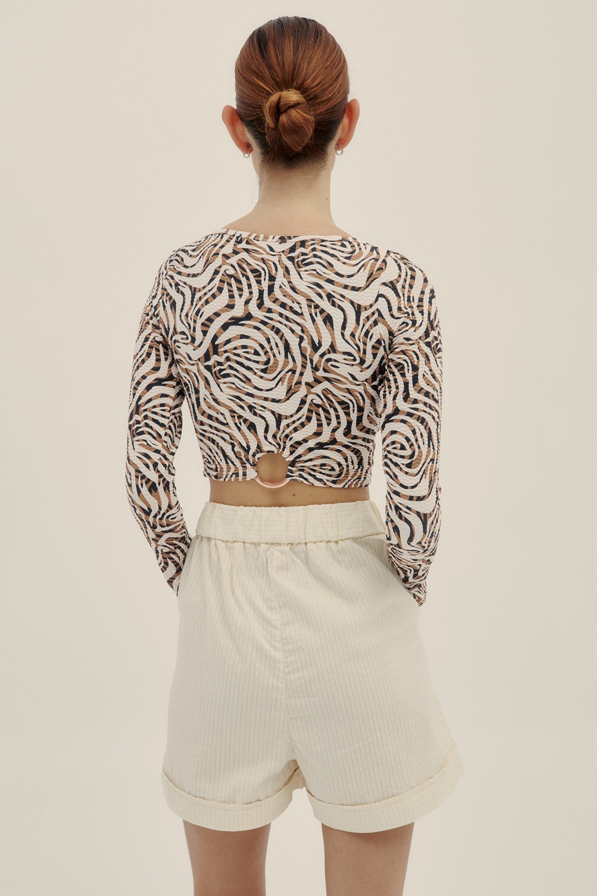 Top Angie Zebra - Polonio