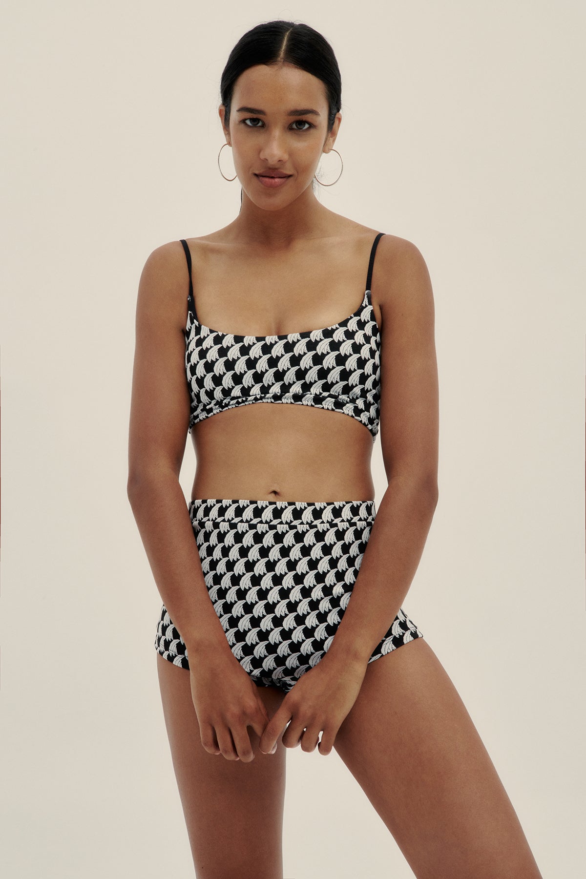 Top Bikini Sol Jacquard - Polonio