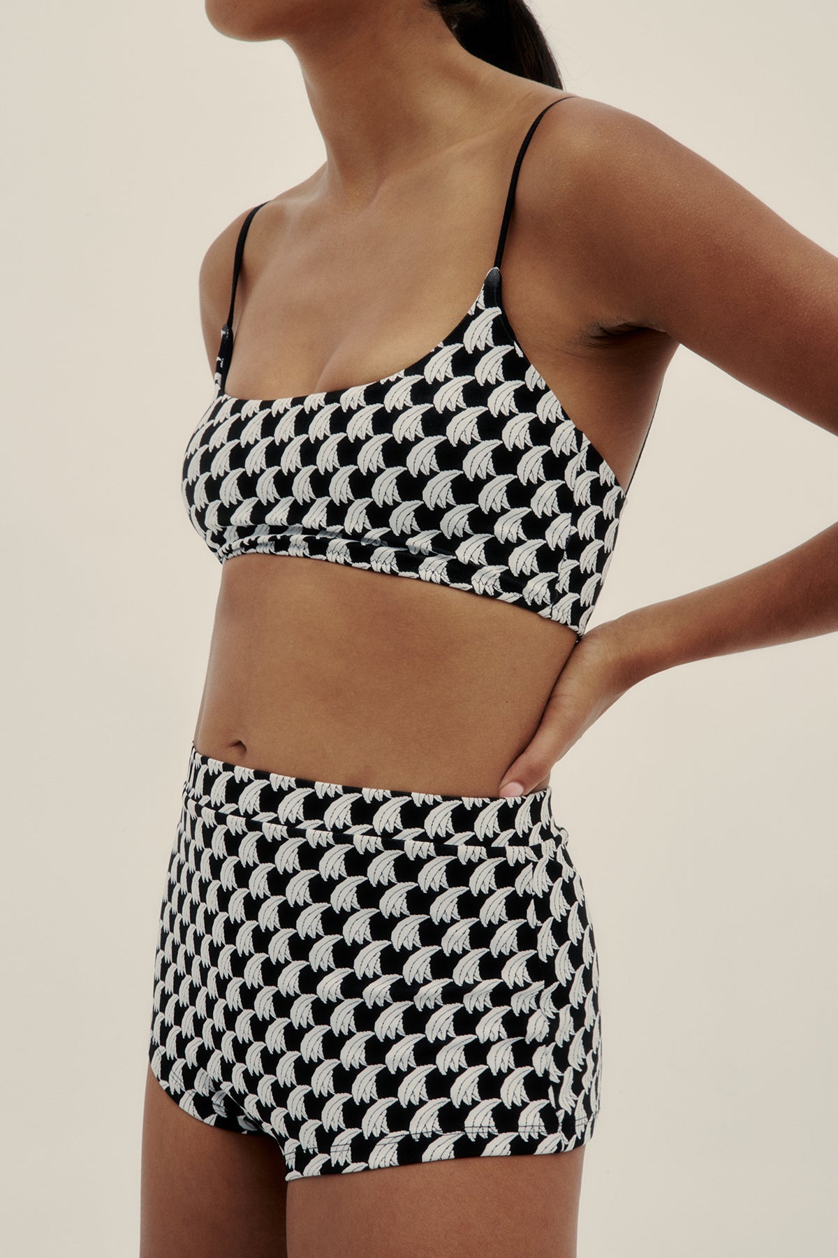 Top Bikini Sol Jacquard - Polonio