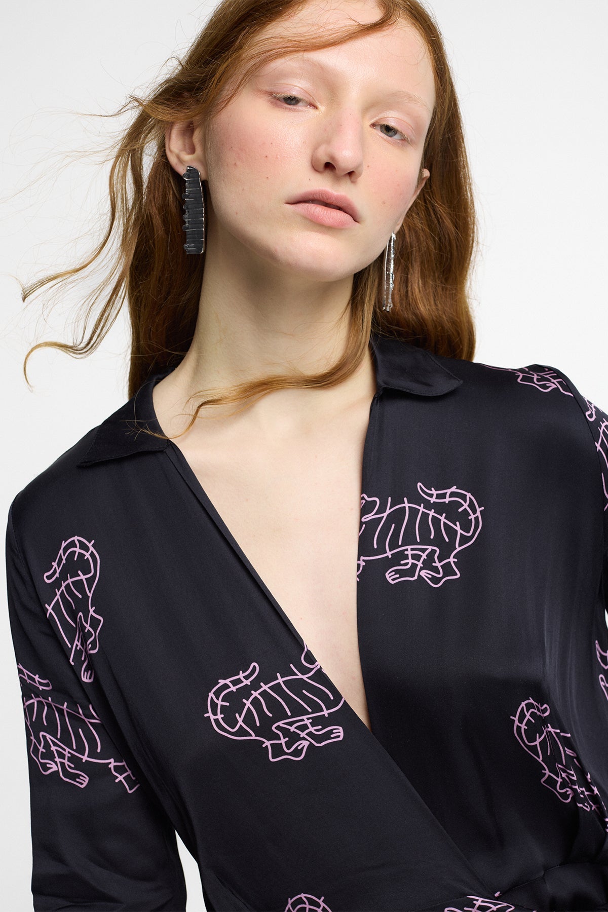 Vestido Ele Tigress Negro - Polonio