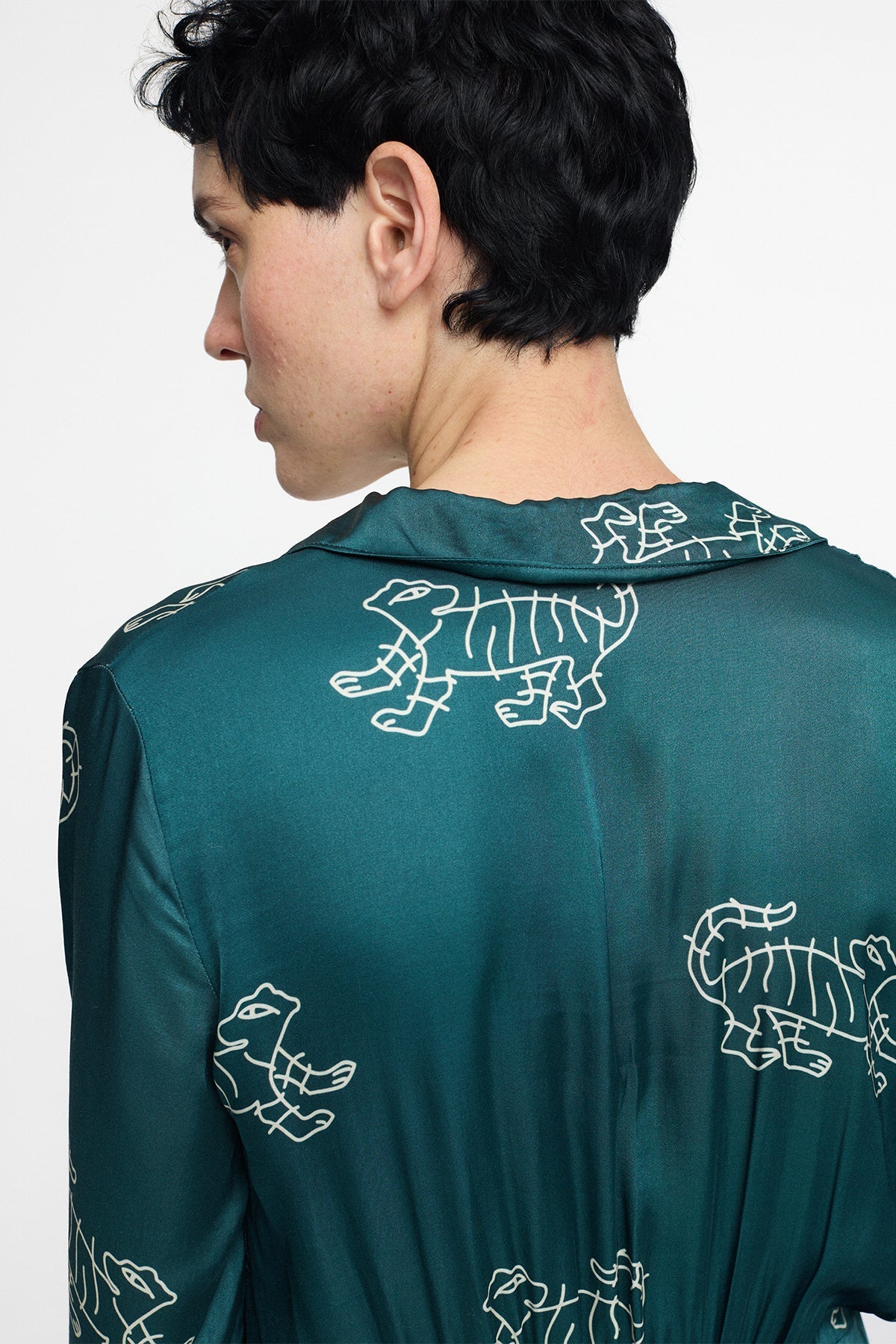 Vestido Ele Tigress Petrol - Polonio