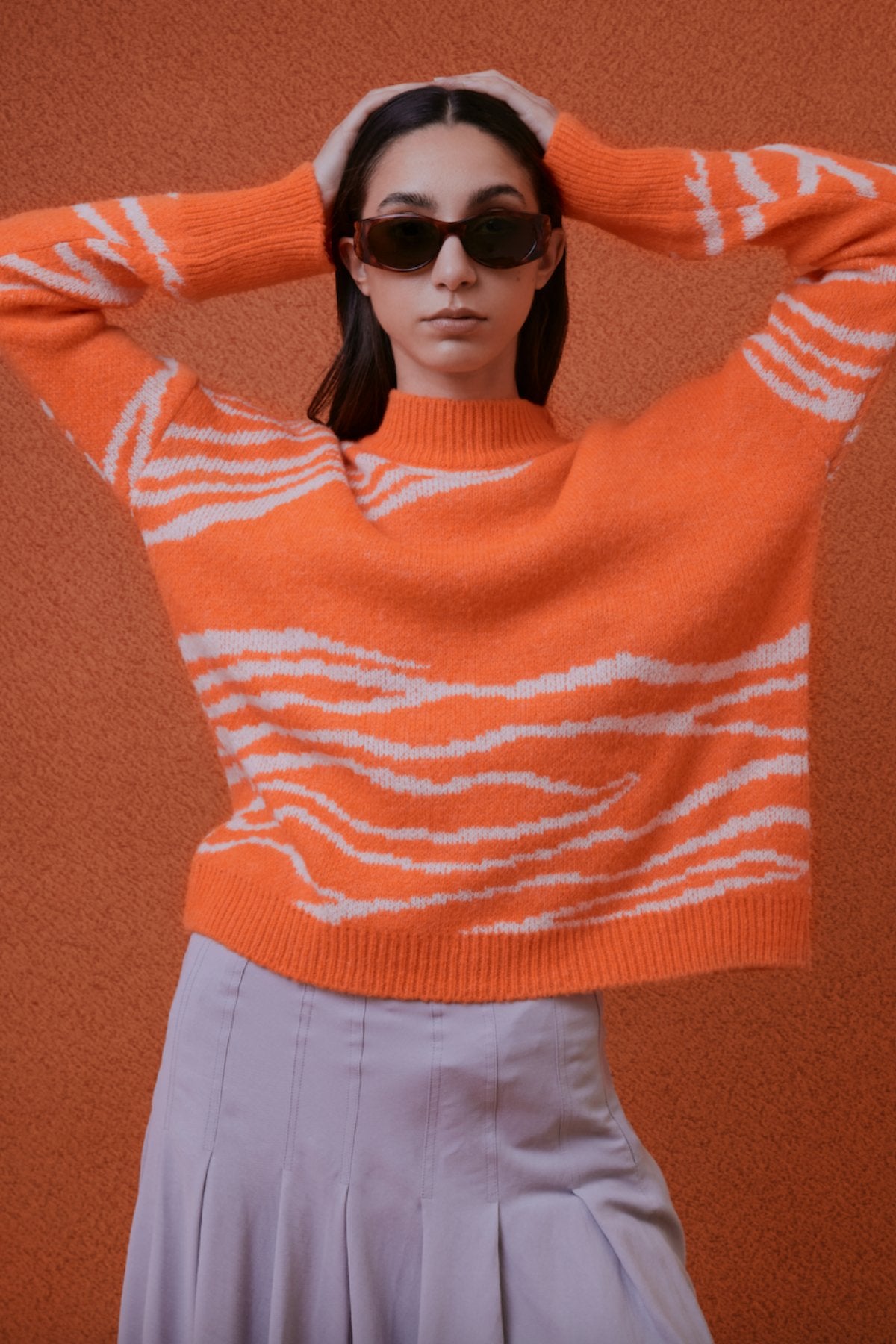 Coral Fefe Sweater - Polonio