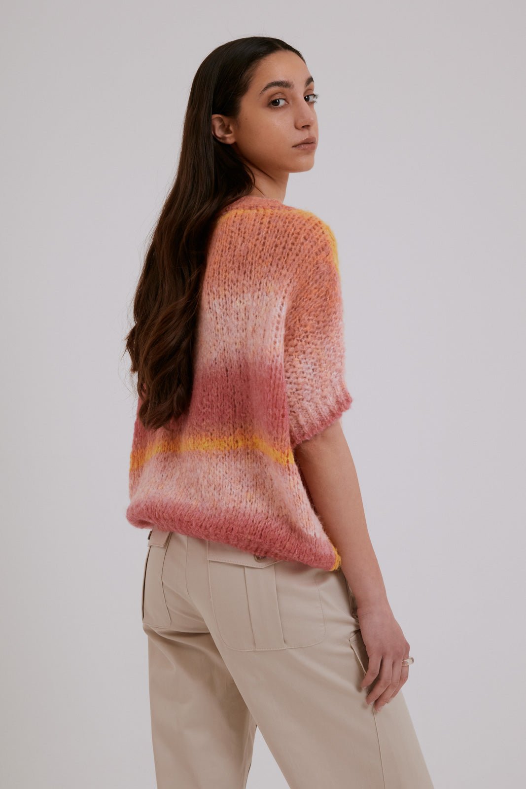 Gradient Mica Sweater - Polonio