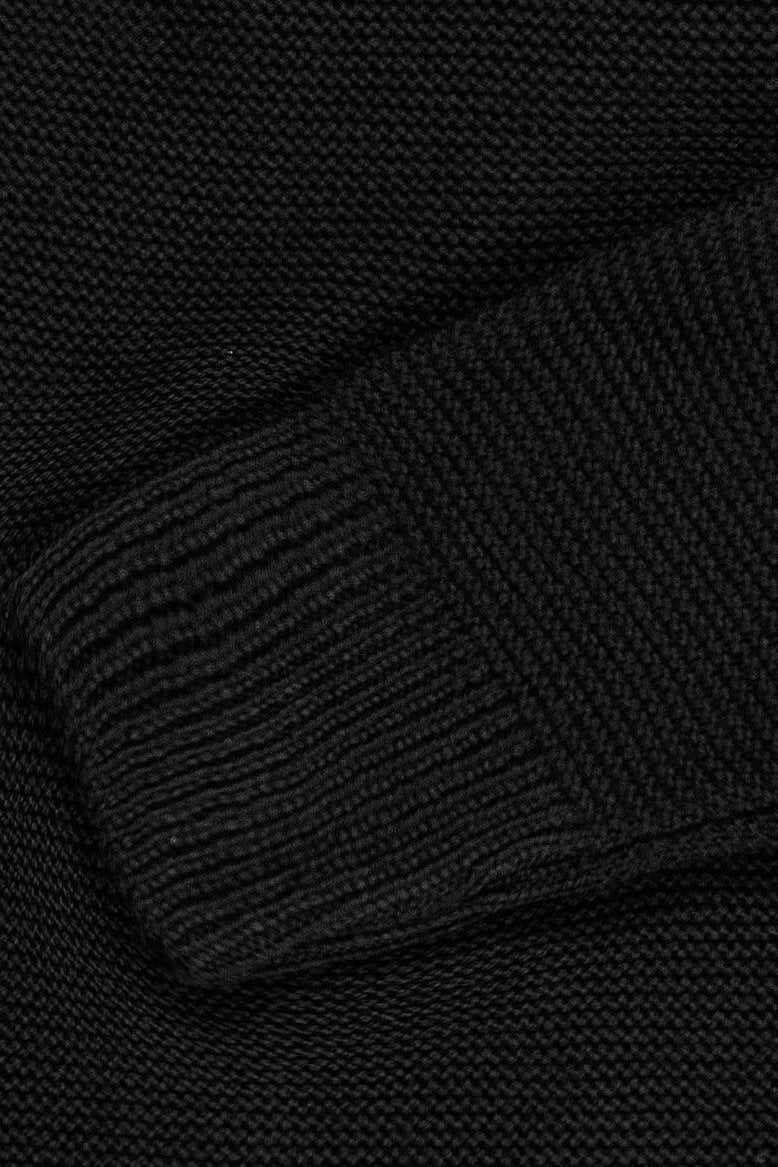 Merino Wool Sweater Black - Polonio