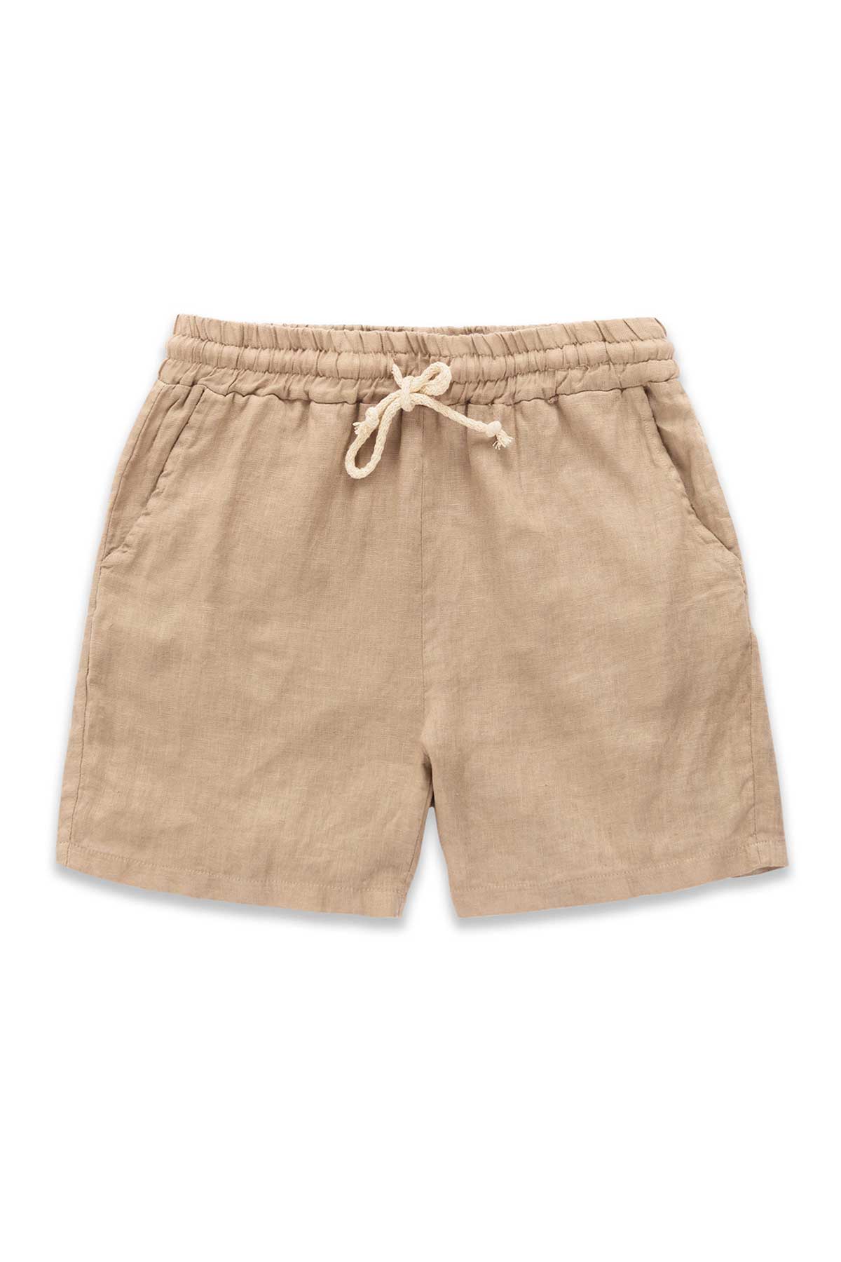 Premium Heavy Linen Shorts - Polonio
