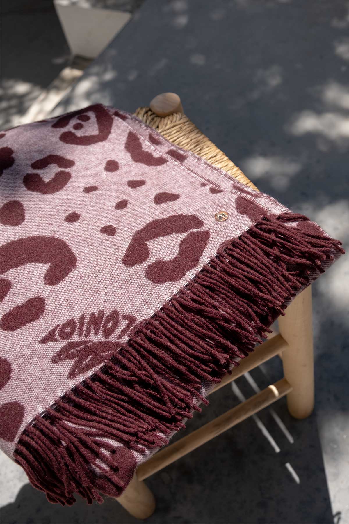 Spotted Jacquard Blanket - Polonio